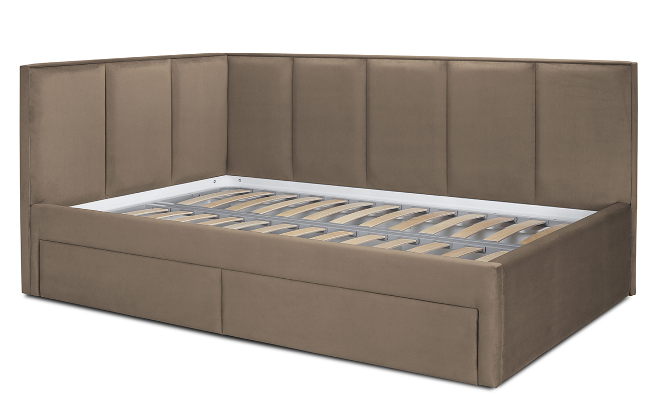 кровать Flepers Lion Лайф с ящиками левая 1 Flepers Lion Лайф с ящиками левая